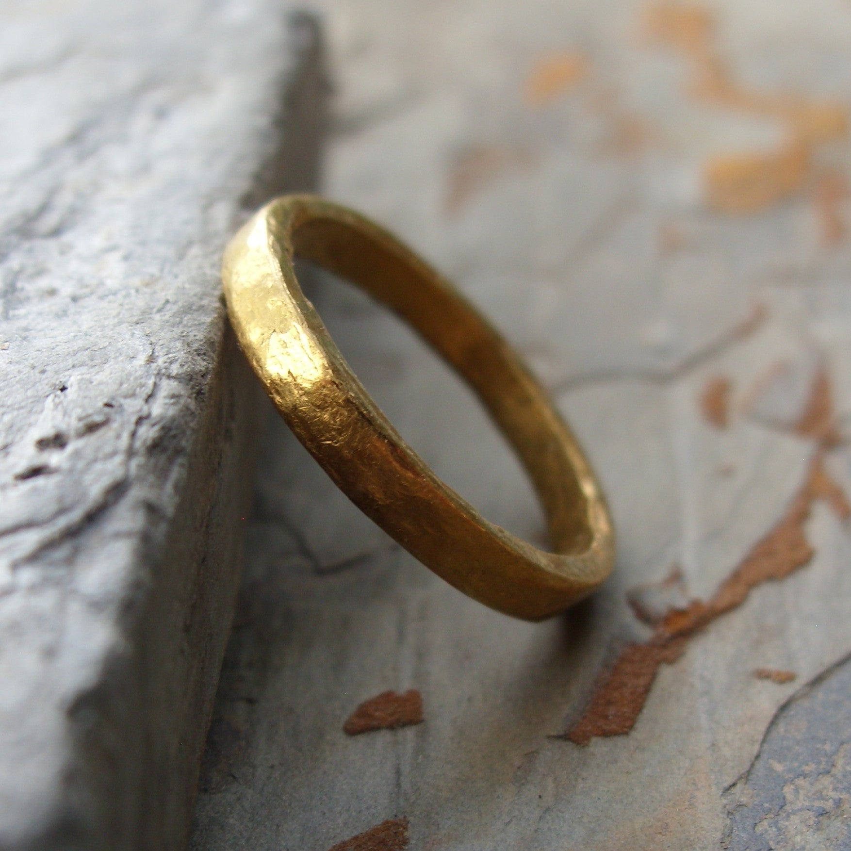 Men's Gold Damascus Ring - ETRNL